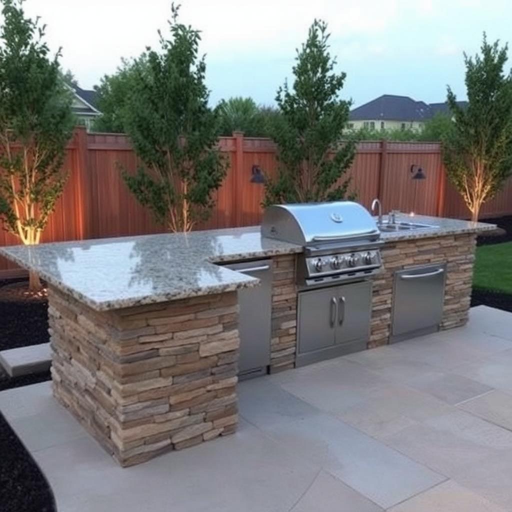 Outdoor living rooms